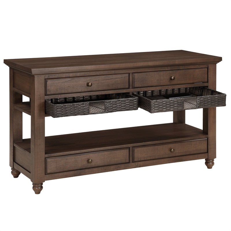 Steve Silver Oliver Brown Sofa Table
