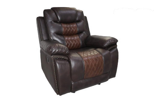 New Classic Furniture Nikko Brown Glider Recliner