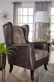 Coaster Furniture Elmbrook Brown Accent Club Chair