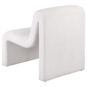 Coaster Furniture Drayton Ivory White Armless Accent Chair