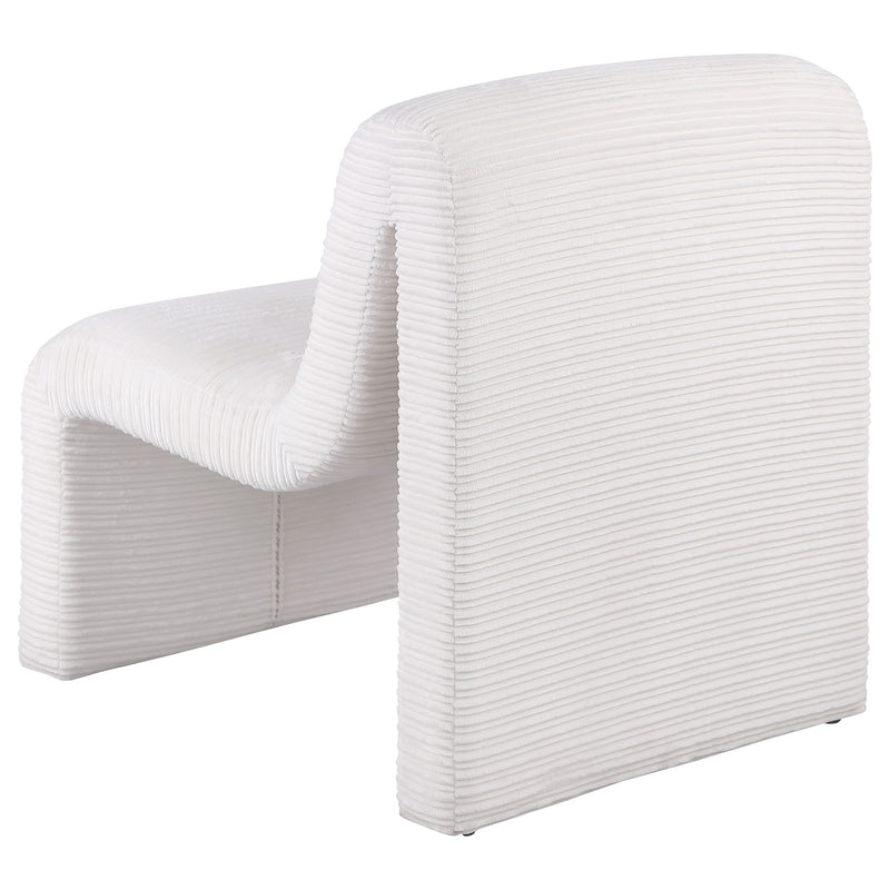 Coaster Furniture Drayton Ivory White Armless Accent Chair