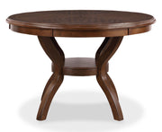 New Classic Furniture Cori Bisque Brown 5pc Round Dining Set