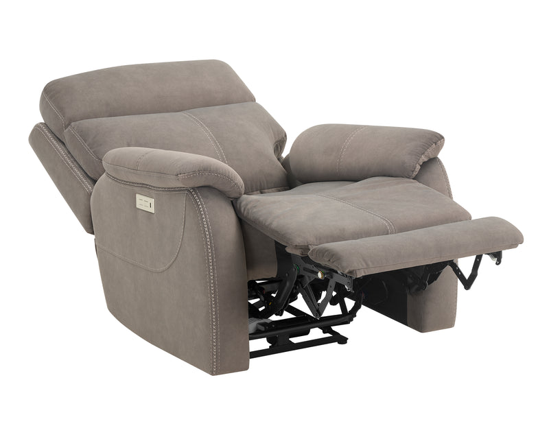 Steve Silver Surrey Gray Power Recliner
