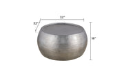 Galaxy Home 501 Gold Coffee Table