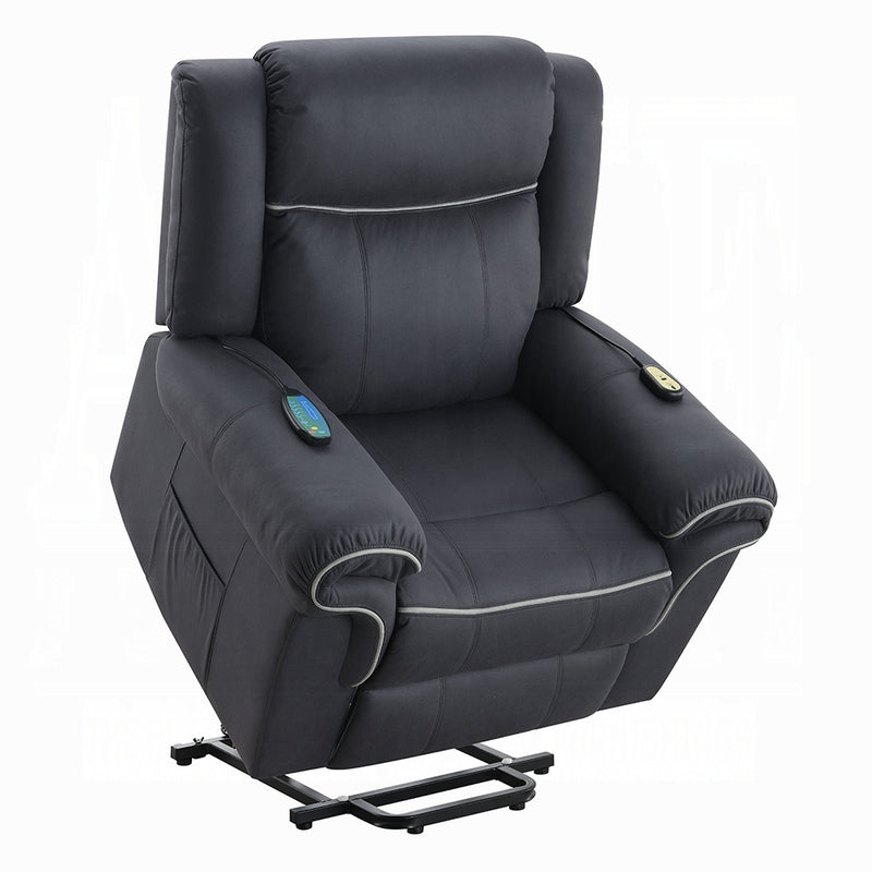 Acme Furniture Domana Dark Blue Power Recliner