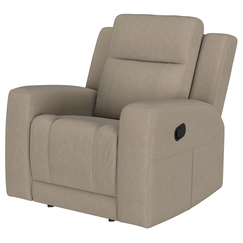 Coaster Furniture Brentwood Dark Charcoal Grey Recliner Chair