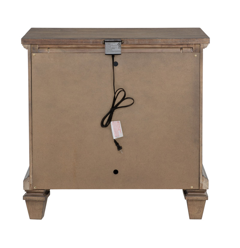 New Classic Furniture Mariana Vintage Creme Nightstand