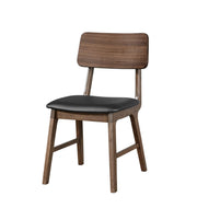 New Classic Furniture Thea Brown Walnut 5pc Dining Room Set