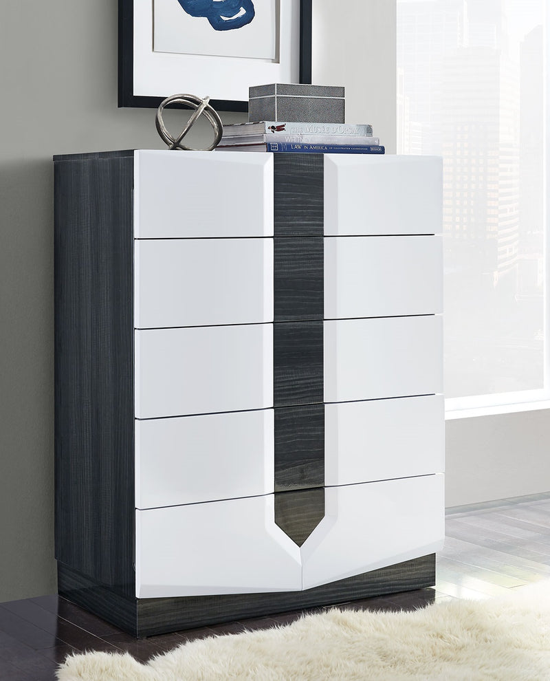 Global Furniture Hudson White Chest