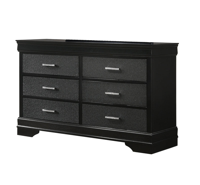 Crown Mark Amalia Black Dresser