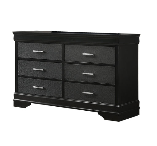 Crown Mark Amalia Black Dresser