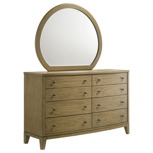 Coaster Furniture Granada Natural Brown Dresser and Mirror