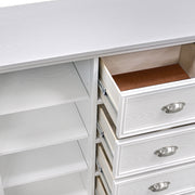 New Classic Furniture Jamestown White Door Chest