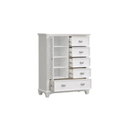 New Classic Furniture Jamestown White Door Chest