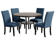 2 New Classic Furniture Crispin Natural Beige Dining Chairs