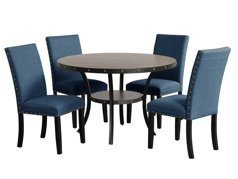 2 New Classic Furniture Crispin Natural Beige Dining Chairs