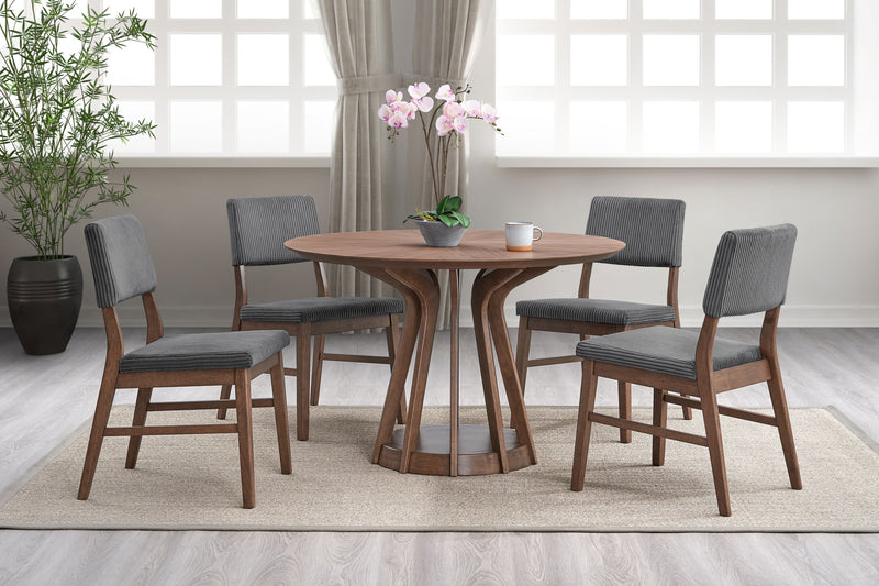 Acme Furniture Seda Gray Walnut 5pc Dining Room Set