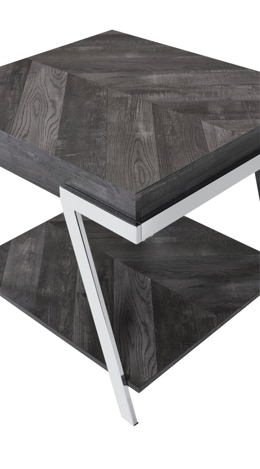 Steve Silver Roma Shadow Grey End Table