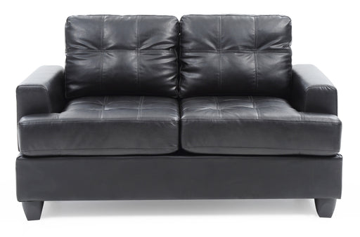 Glory Furniture Sandridge Black PU Loveseat
