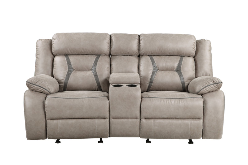 Steve Silver Tyson Grey 3pc Living Room Set