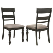 Coaster Furniture Bridget Brown 7pc Dining Room Set