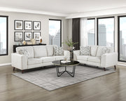 Home Elegance Broadway Gray Love Seat