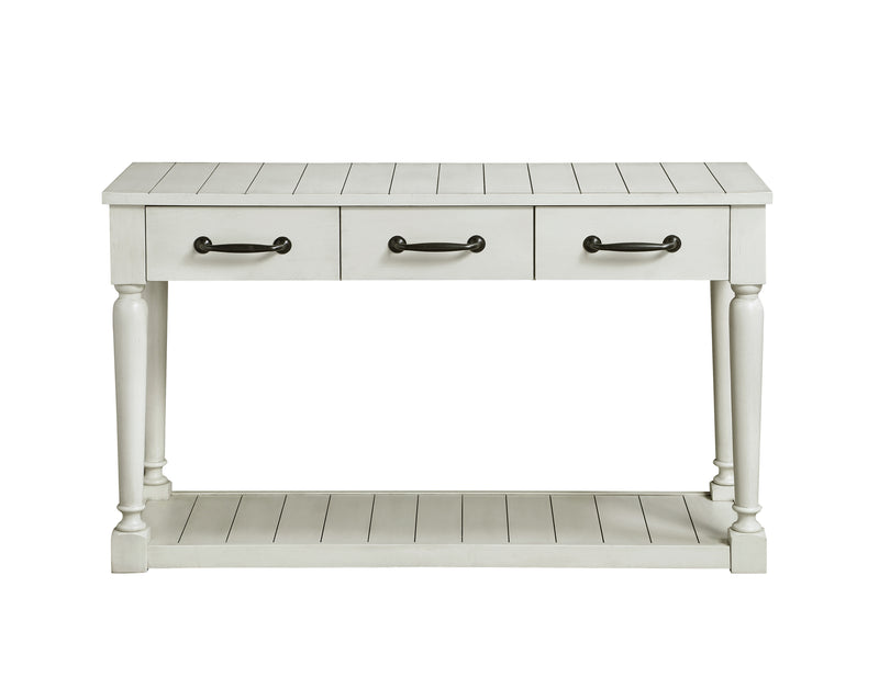 Steve Silver Hemingway Alabaster Sofa Table