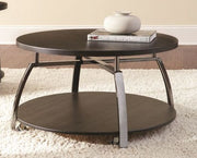 Steve Silver Coham Black Nickel 3pc Coffee Table Set