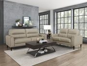 Home Elegance Lewes Beige Love Seat
