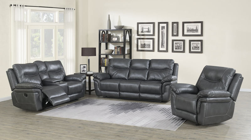 Steve Silver Isabella Gray Recliner Sofa