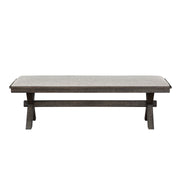 Steve Silver Riverdale Black Dining Bench