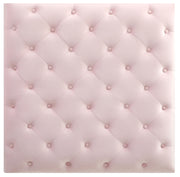 Glory Furniture Nola Pink Velvet Ottoman