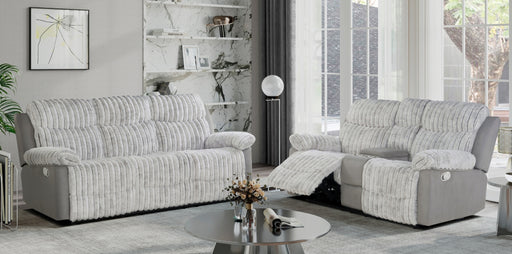 Global Furniture U6028 Grey 2pc Living Room Set