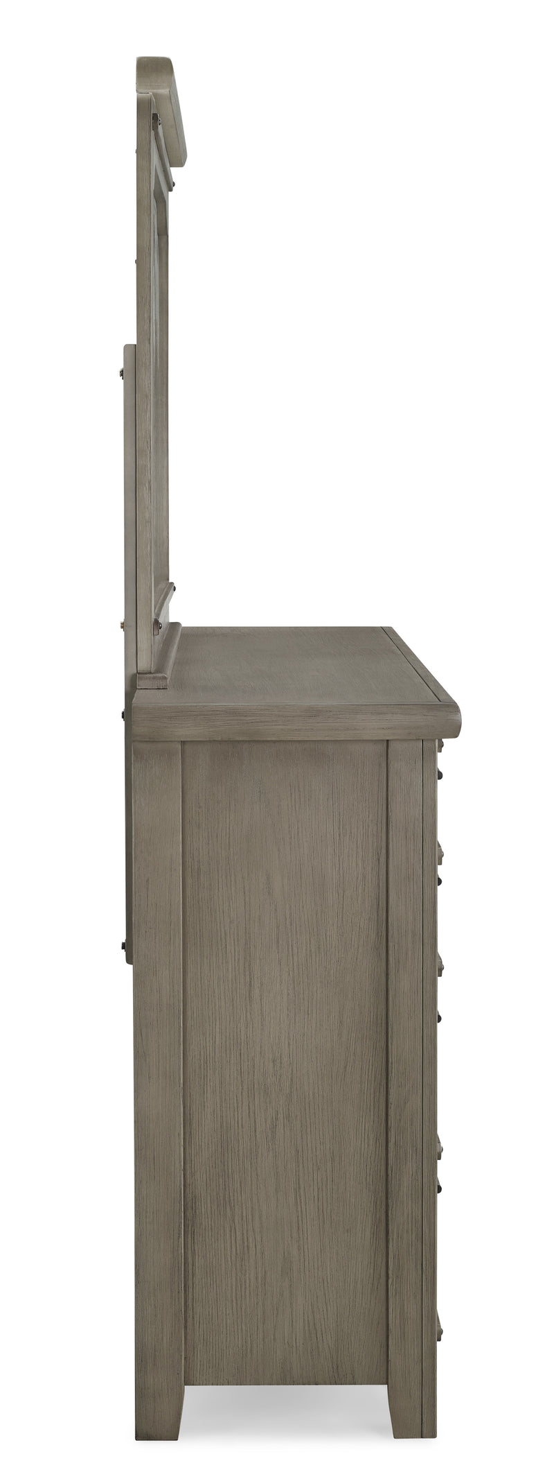 New Classic Furniture Fairfax County Medium Oak Mirror