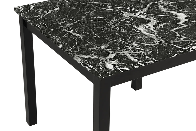 Crown Mark Lennon Black 5pc Counter Height Set