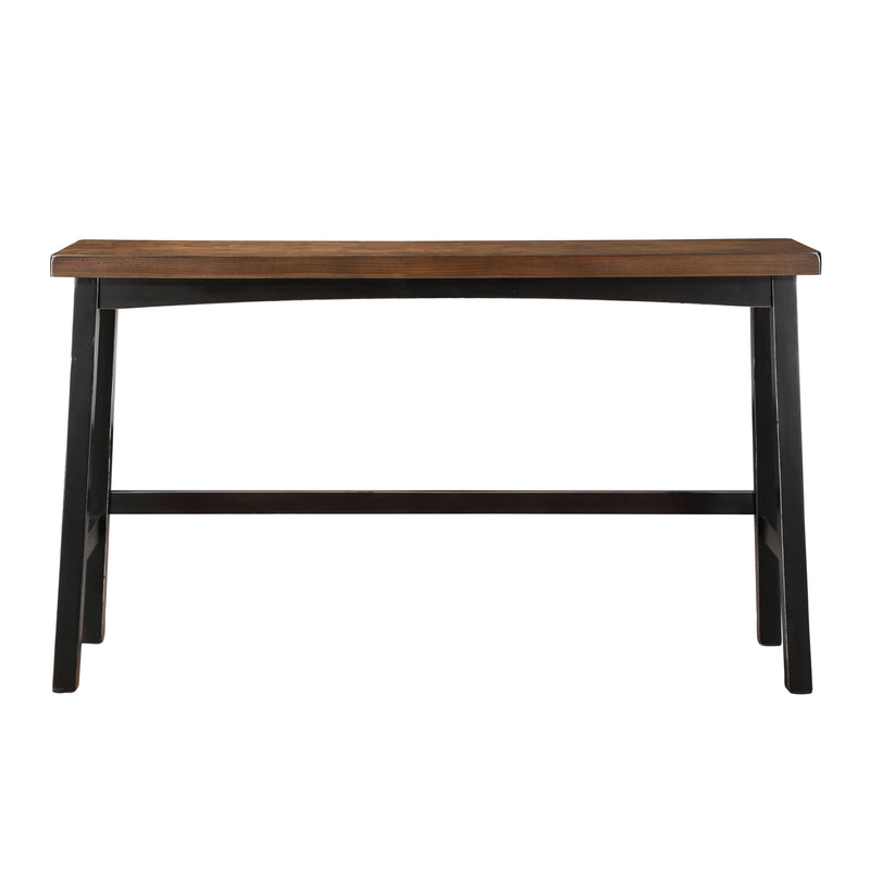 Home Elegance Caspian Brown White 4pc Pub Height Set