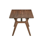 New Classic Furniture Thea Brown Walnut 5pc Dining Room Set