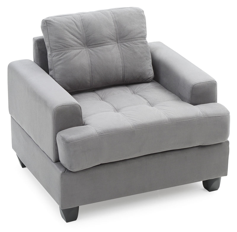 Glory Furniture Sandridge Gray Chair