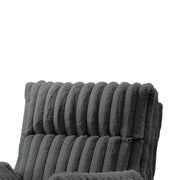 New Classic Furniture Embrace Charcoal Swivel Accent Chair