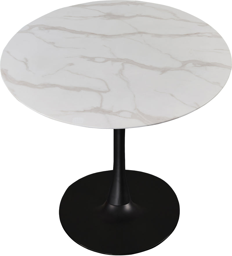 Meridian Furniture Tulip White 36 Inch Dining Table