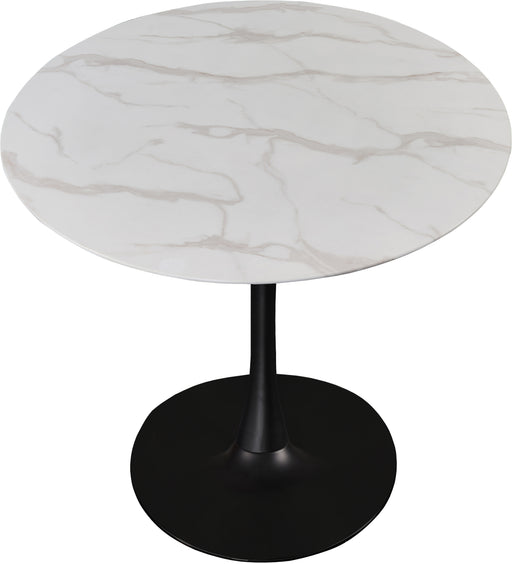 Meridian Furniture Tulip White 36 Inch Dining Table