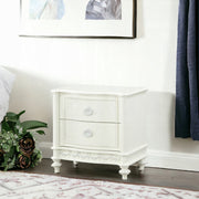 Acme Furniture Dorothy Ivory 2 Drawers Nightstand