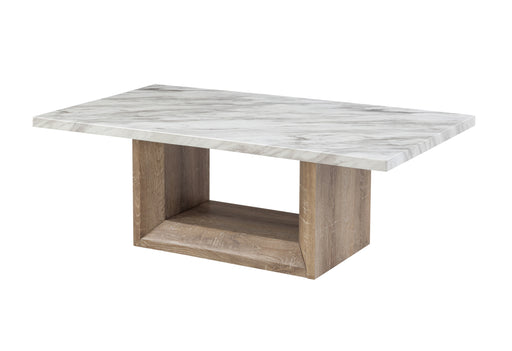 Global Furniture T02 Natural White Coffee Table