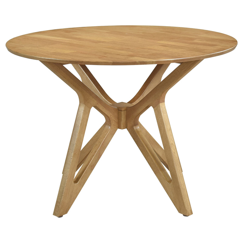 Coaster Furniture Elowen Light Walnut Dining Table