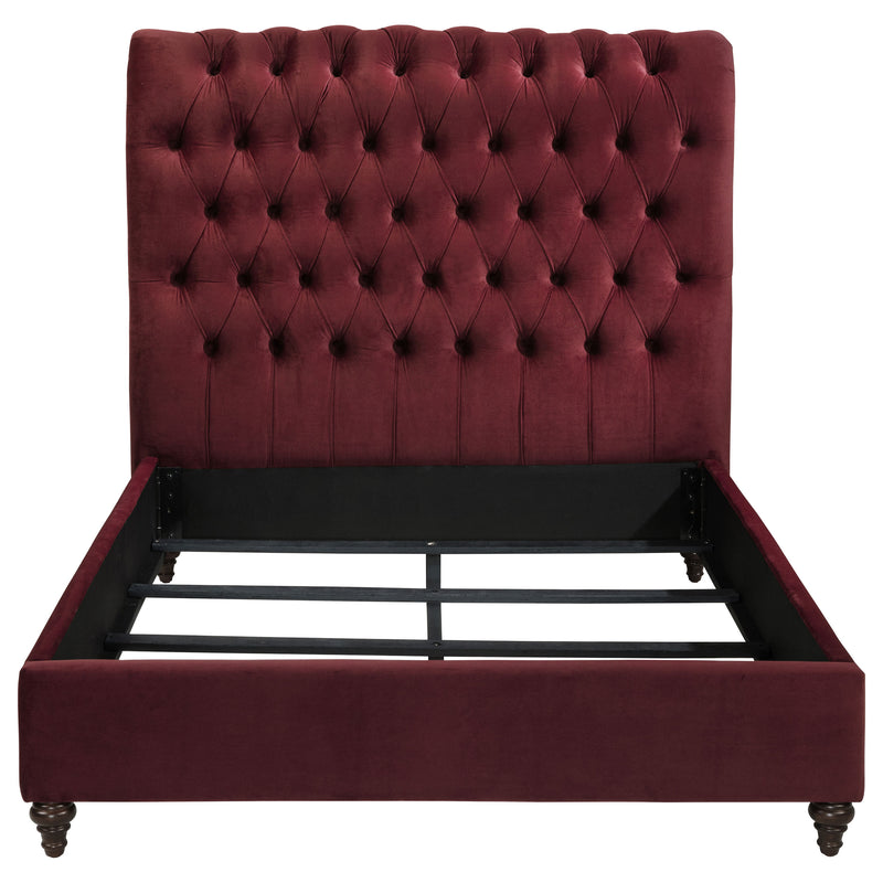 Coaster Furniture Devon Wine Red Full Panel Bed