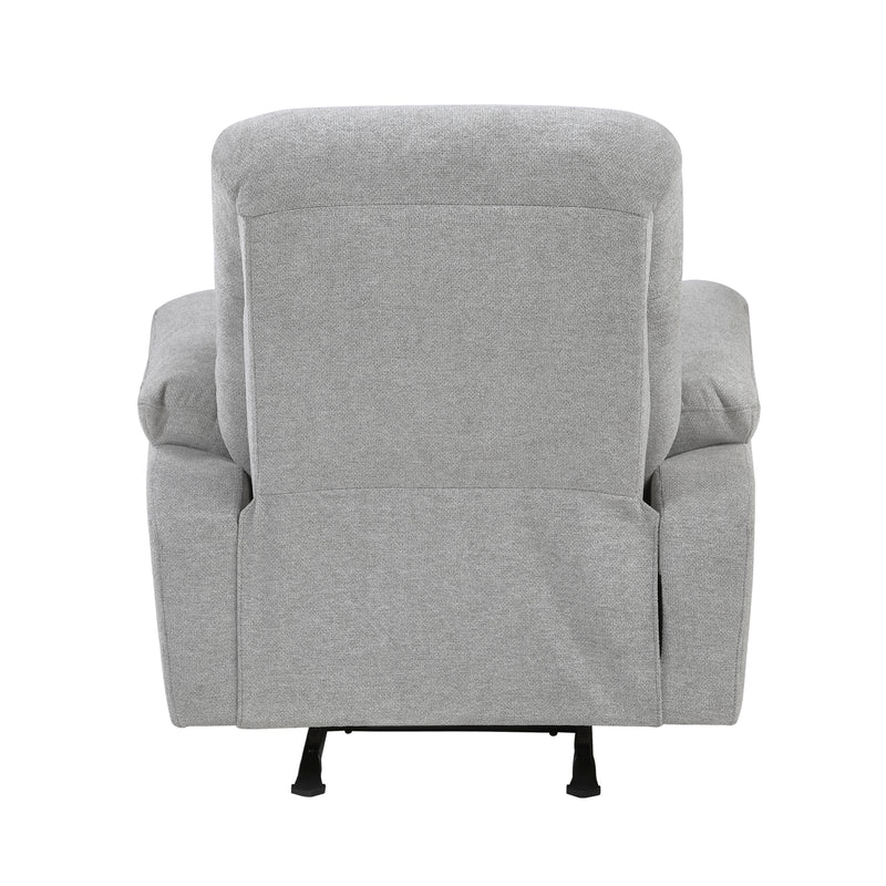 Home Elegance Jules Gray Rocker Reclining Chair