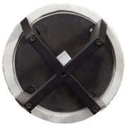 Steve Silver Chrissy White Marble End Table