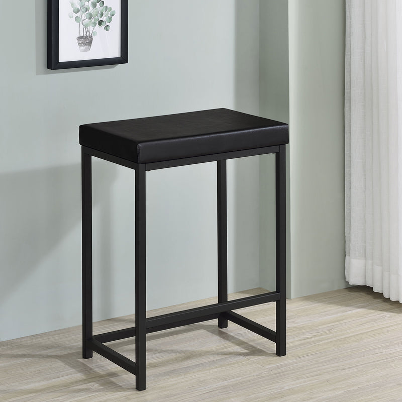 Coaster Furniture Hawes Black Hawes 4pc Counter Height Set