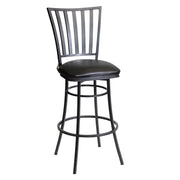 Steve Silver Stellan Black Swivel Barstool