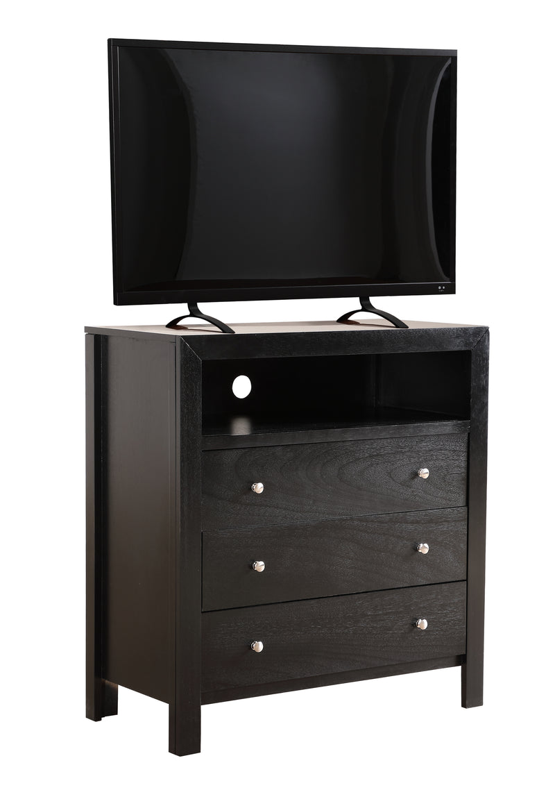 Glory Furniture Burlington Gray Media Chest
